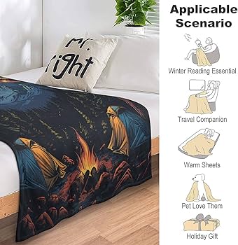 Amazon.com: TOWINSFB Bonfire Camping Throw Blanket, Fuzzy Amazon.com: TOWINSFB Bonfire Camping Throw Blanket, Fuzzy